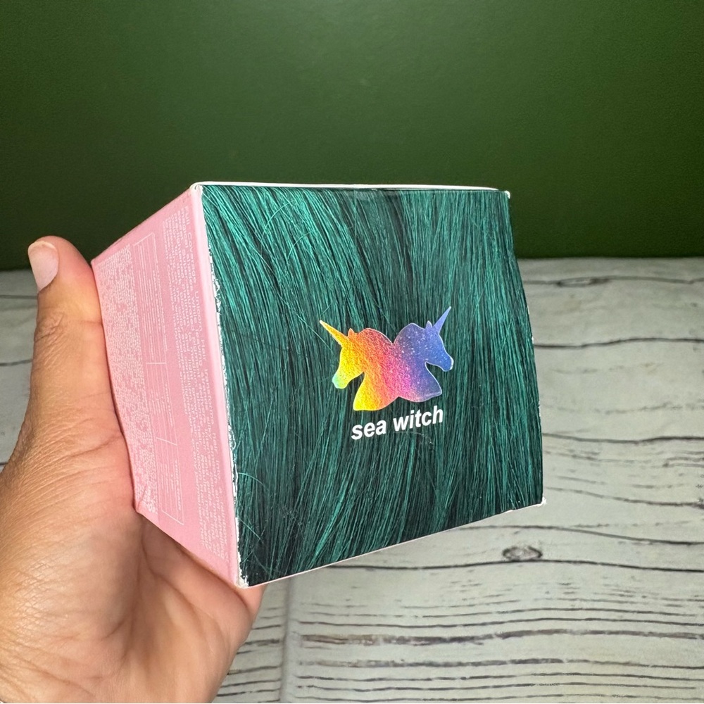 Lime Crime semi-permanent hair "sea witch".